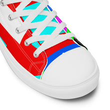 Load image into Gallery viewer, Men’s high top canvas shoes- SQ12-V1 - SMOKE