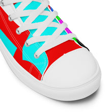 Load image into Gallery viewer, Men’s high top canvas shoes- SQ13-S1 - POD