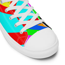 Load image into Gallery viewer, Men’s high top canvas shoes- SQ16-V1