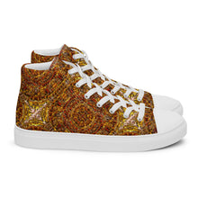 Load image into Gallery viewer, Men’s high top canvas shoes - GOLDS