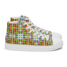Load image into Gallery viewer, Men’s high top canvas shoes - CITY LIGHTS
