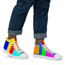 Load image into Gallery viewer, Men’s high top canvas shoes - SQA1-S1 - NXTOUS