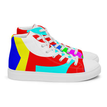 Load image into Gallery viewer, Men’s high top canvas shoes - SQA2-S1 - METEOR