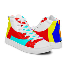 Load image into Gallery viewer, Men’s high top canvas shoes - SQA2-S1 - METEOR