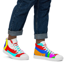 Load image into Gallery viewer, Men’s high top canvas shoes - SQA2-S1 - METEOR