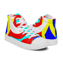 Load image into Gallery viewer, Men’s high top canvas shoes - SQA2-V1 - METEOR