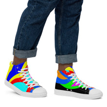 Load image into Gallery viewer, Men’s high top canvas shoes- SQS3-S1 - SHIP