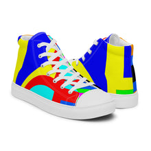 Load image into Gallery viewer, Men’s high top canvas shoes - SQS3-V1 - SHIP