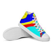 Load image into Gallery viewer, Men’s high top canvas shoes SQA4-S1 - EYE