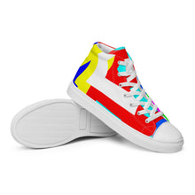 Load image into Gallery viewer, Men’s high top canvas shoes- SQ12-V1 - SMOKE