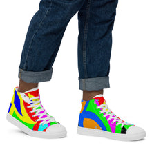 Load image into Gallery viewer, Men’s high top canvas shoes- SQ15-S1