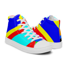 Load image into Gallery viewer, Men’s high top canvas shoes- SQ16-S1