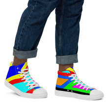 Load image into Gallery viewer, Men’s high top canvas shoes- SQ16-S1