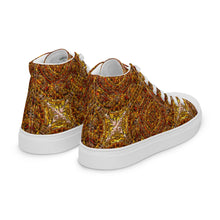 Load image into Gallery viewer, Men’s high top canvas shoes - GOLDS