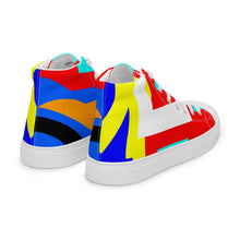 Load image into Gallery viewer, Men’s high top canvas shoes- SQ12-V1 - SMOKE