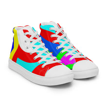 Load image into Gallery viewer, Men’s high top canvas shoes - SQA2-S1 - METEOR