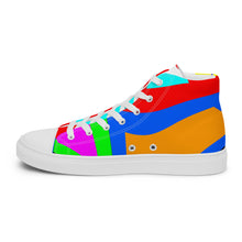 Load image into Gallery viewer, Men’s high top canvas shoes - SQA2-S1 - METEOR