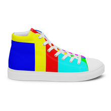 Load image into Gallery viewer, Men’s high top canvas shoes - SQA1-S1 - NXTOUS