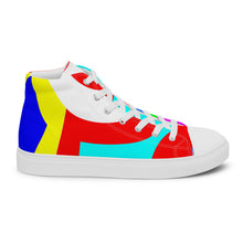 Load image into Gallery viewer, Men’s high top canvas shoes - SQA2-S1 - METEOR