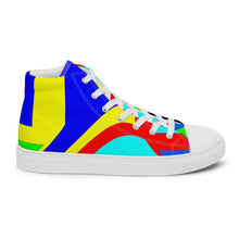 Load image into Gallery viewer, Men’s high top canvas shoes SQA4-V1 - EYE