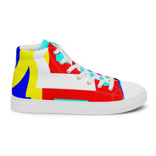 Load image into Gallery viewer, Men’s high top canvas shoes- SQ12-V1 - SMOKE