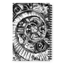 Load image into Gallery viewer, Spiral notebook - STAIRDOWNTIM