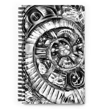 Load image into Gallery viewer, Spiral notebook - STAIRDOWNTIME