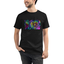 Load image into Gallery viewer, Organic T-Shirt - GALACTIC APPLE TREE