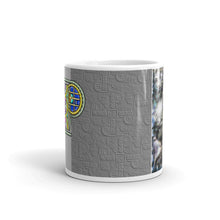 Load image into Gallery viewer, White glossy mug - SNAKEEYES PGRAY