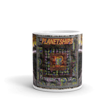 Load image into Gallery viewer, White glossy mug - PLANETSHIP CUTAWAY P