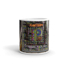 Load image into Gallery viewer, White glossy mug - PLANETSHIP PCUTAWAY