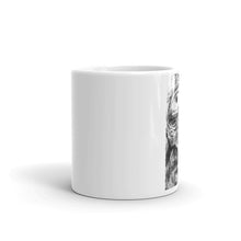 Load image into Gallery viewer, White glossy mug - Torus Grizzle