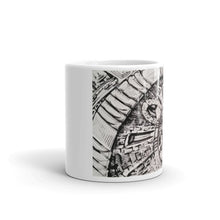 Load image into Gallery viewer, White glossy mug - STAIR DOWN DOORS