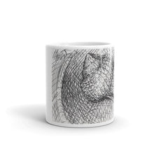 Load image into Gallery viewer, White glossy mug - HERMIT