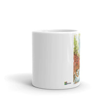 Load image into Gallery viewer, White glossy mug - JUNGLE RIVER RAPIDS
