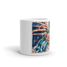 Load image into Gallery viewer, White glossy mug - PARADE MASK