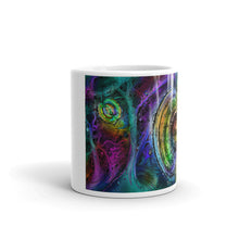 Load image into Gallery viewer, White glossy mug - GALACTIC APPLE