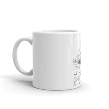 Load image into Gallery viewer, White glossy mug - MECHANICAL CLOUD