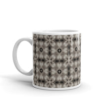 Load image into Gallery viewer, White glossy mug - WICKER FLOWER