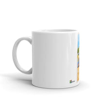 Load image into Gallery viewer, White glossy mug - Beach Umbrella