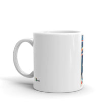 Load image into Gallery viewer, White glossy mug - PARADE MASK