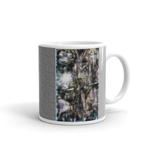 Load image into Gallery viewer, White glossy mug - SNAKEEYES PGRAY