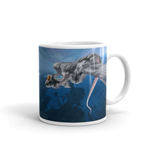 Load image into Gallery viewer, White glossy mug - SNOWDRAGON P