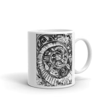 Load image into Gallery viewer, White glossy mug - STAIR DOWN TIME