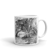 Load image into Gallery viewer, White glossy mug - TONGUERIVER P