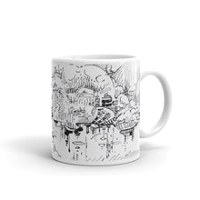 Load image into Gallery viewer, White glossy mug - MECHANICAL CLOUD