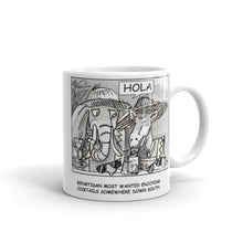 Load image into Gallery viewer, White glossy mug - HOLA