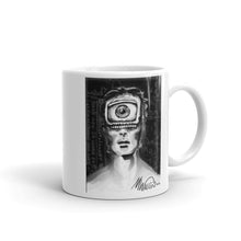 Load image into Gallery viewer, White glossy mug - Eye Open