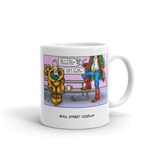 Load image into Gallery viewer, White glossy mug - Wall Street Cosplay