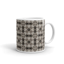 Load image into Gallery viewer, White glossy mug - WICKER FLOWER